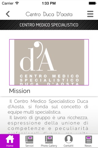 Centro Medico Duca d’Aosta screenshot 2