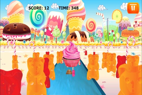 A Crazy Cupcake Adventure Run - Speedy Sweet Sugar Dash FREE screenshot 3