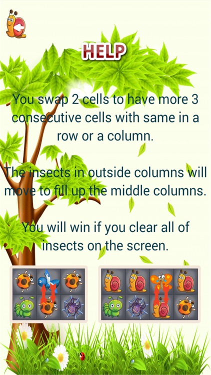 Funny Insect Land FREE screenshot-3