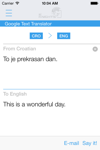 Free Croatian English Dictionary and Translator (Hrvatsko - engleski rječnik) screenshot 4