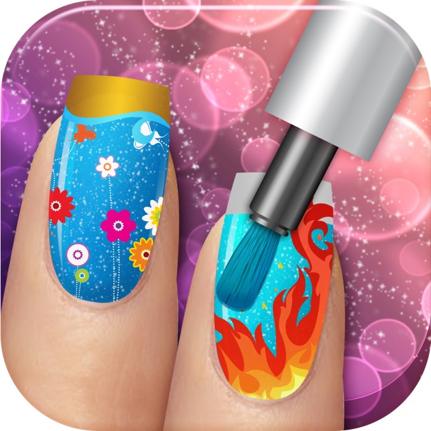 Adorable Princess Nail Salon Free Makeover Game for Girls on the App