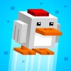 Pixels Bird Fly