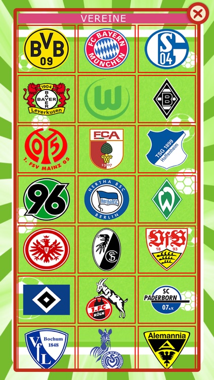 Fan Football – Soccer Photo Stickers Germany Bundesliga edition