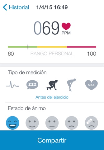 Runtastic Heart Rate Monitor screenshot 3