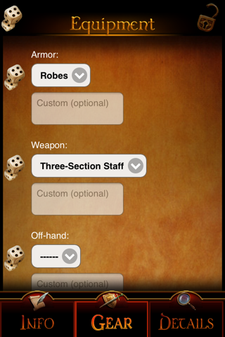 GM Wizard: Character Generator screenshot 4