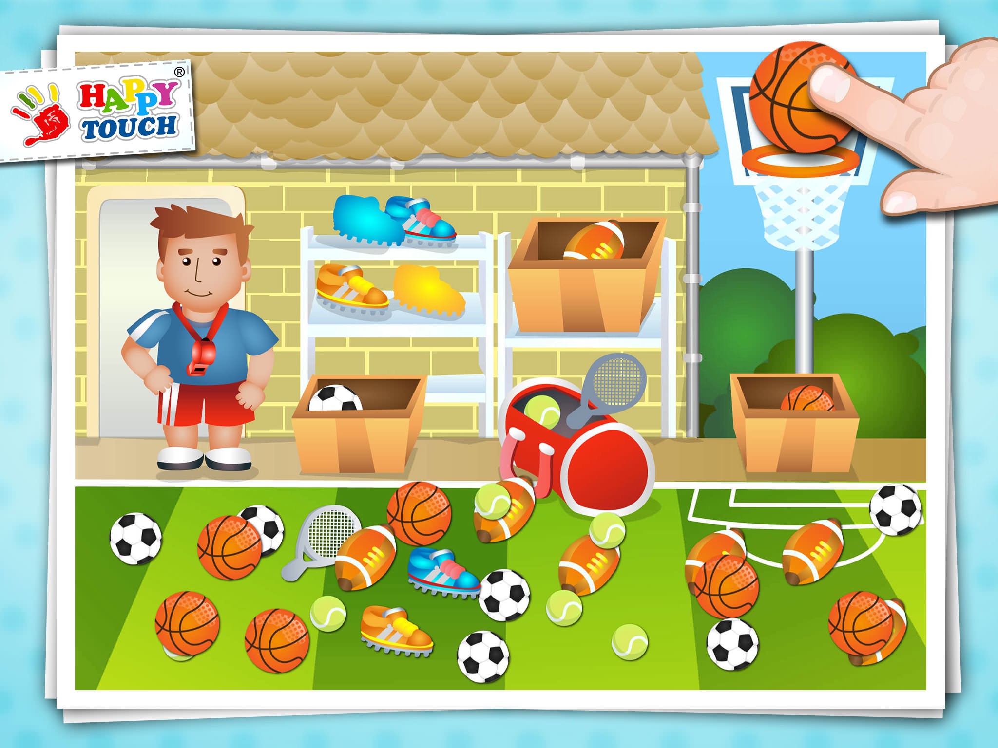 A Funny Clean Up Game - All Kids Can Clean Up! By Happy-Touch® screenshot 2