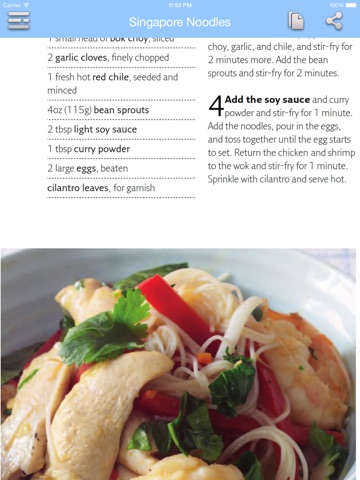 Cooking - Main Dish Recipes for iPad screenshot 4