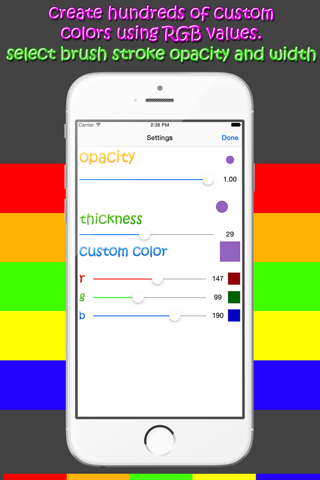 Color Pad For iPhone screenshot 4