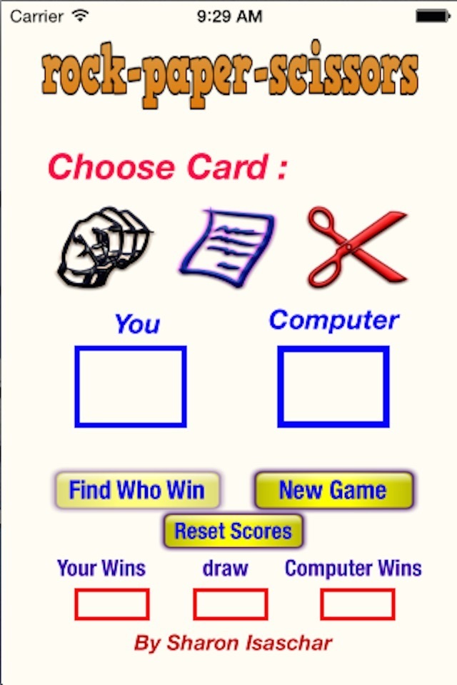 Rock Paper Scissors Free Game screenshot 2