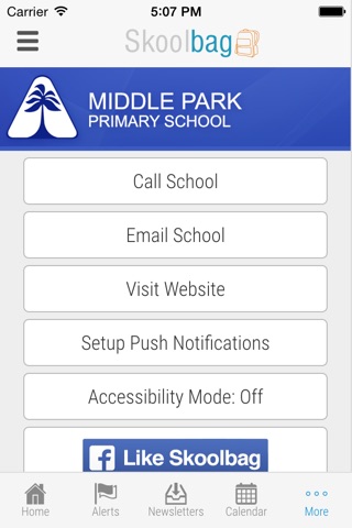 Middle Park Primary School - Skoolbag screenshot 4