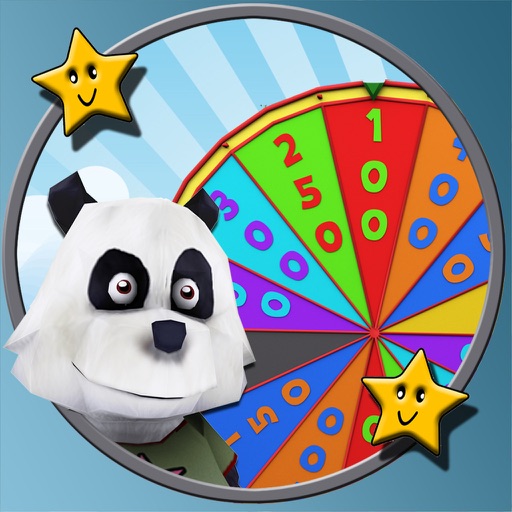 Pandoux and wheel of chance for kids - free game icon
