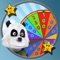 Pandoux and wheel of chance for kids - free game