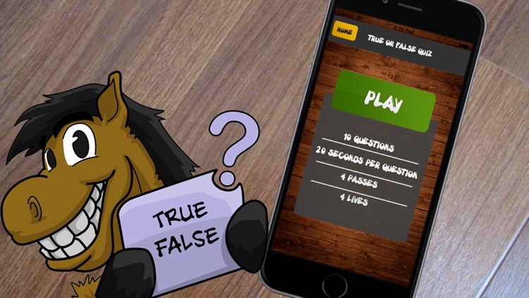 Horses True False Quiz - Amazing Horse And Foal Facts, Trivia And Knowledge! screenshot-3