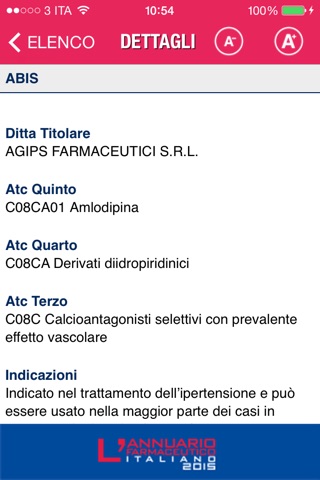 Annuario Farmaceutico Italiano 2015 screenshot 3