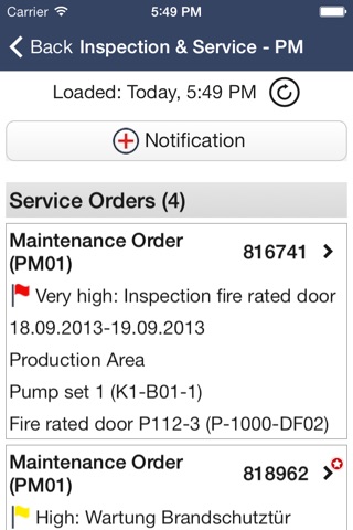 ISEC7 Mobility for SAP for SECTOR screenshot 4