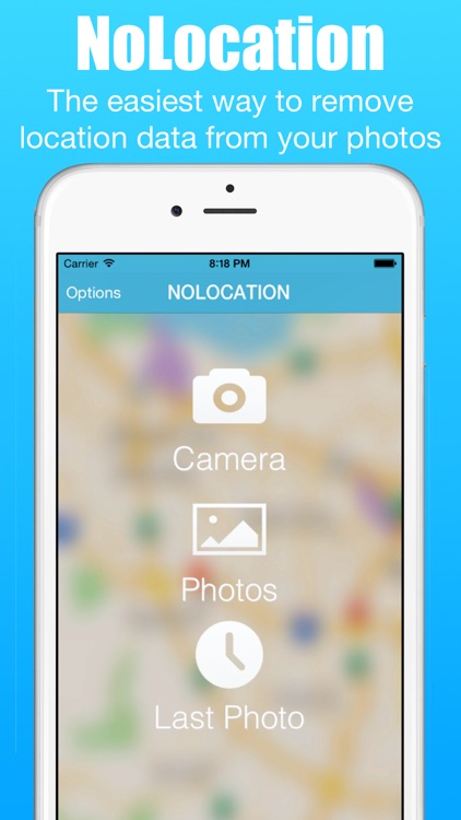 NoLocation - Remove exif data from photos screenshot-0