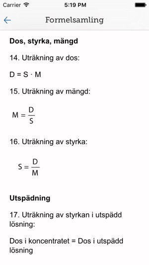 Säker läkemedelsberäkning(圖4)-速報App