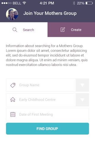 Mothers Group App screenshot 4