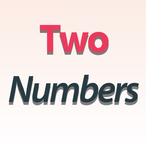 TwoNumbers iOS App