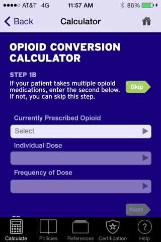 Opioid Dose Conversion Calculator screenshot 3