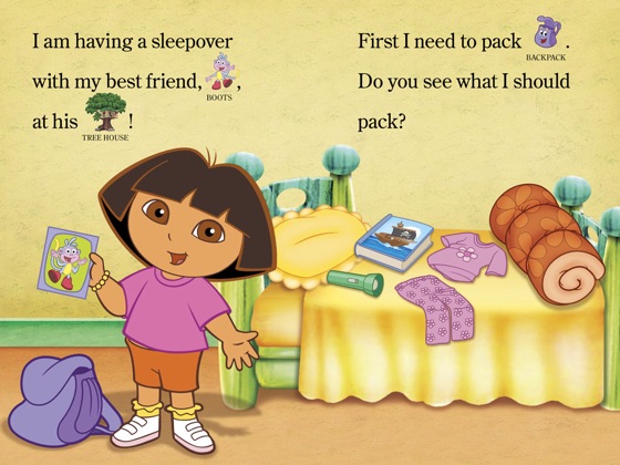 ‎Dora's Sleepover (Dora the Explorer) (Enhanced Edition) on Apple Books