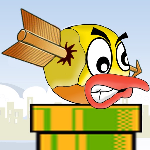 Flappy Revenge archer shooting : Ugly bird Hunting by bow and arrow icon