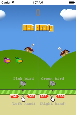 Flappy Frog Couple screenshot 2