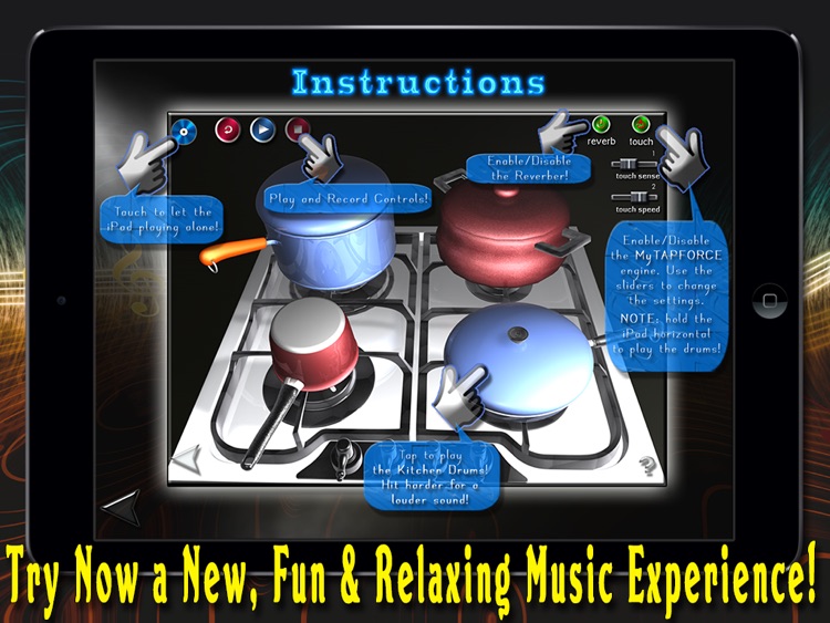 Kitchen Drums - HD Pro Version screenshot-4