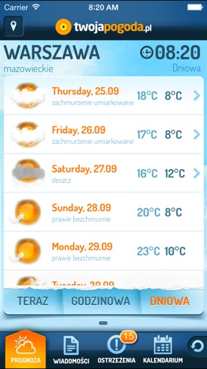 TwojaPogoda Free(圖3)-速報App