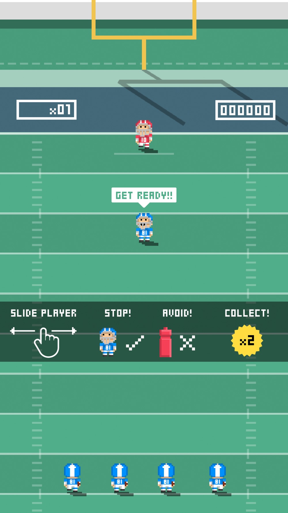 Tiny Touchdown Cheat Codes
