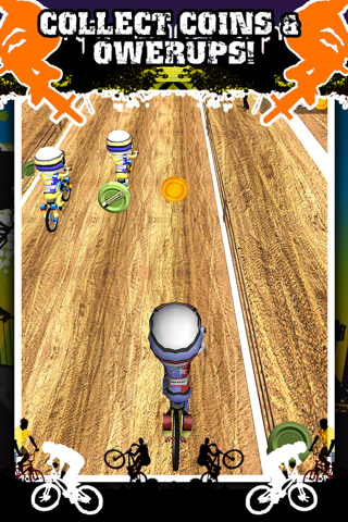 3D BMX Bike Racing Game for Teens by Impossible ATV Race Challenge Games FREE screenshot 4