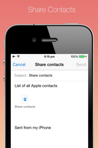 Multiple contacts delete screenshot 4