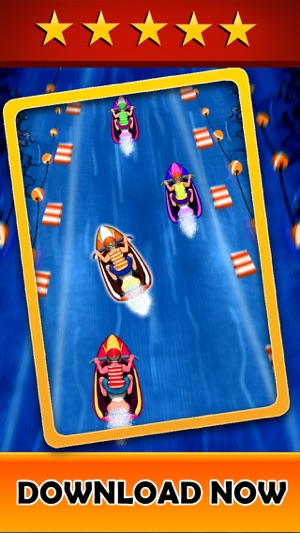 Jet Ski Crazy Racer - An Addictive  Boat Racing Game for Kid(圖4)-速報App