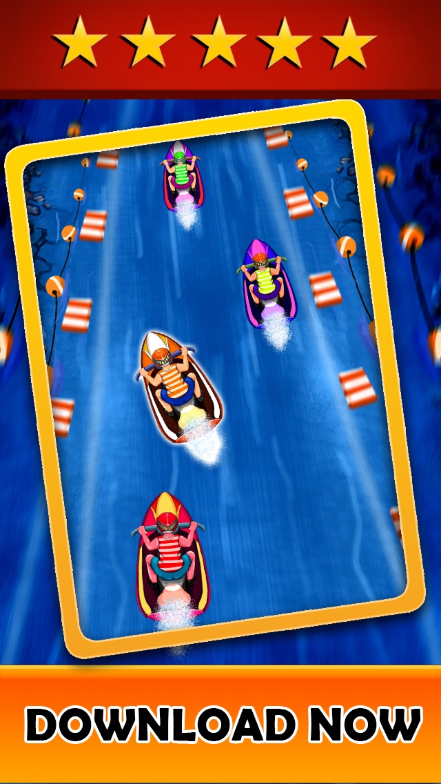 Jet Ski Crazy Racer - An Addictive  Boat Racing Game for Kids, Boys & Girlsのおすすめ画像4