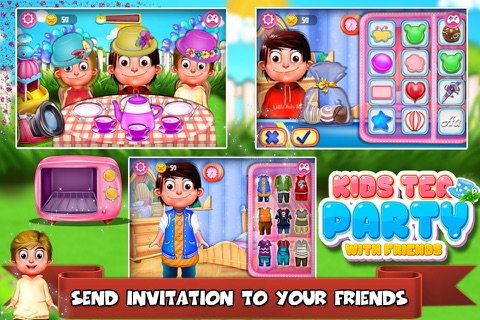 Kids Tea Party screenshot 2