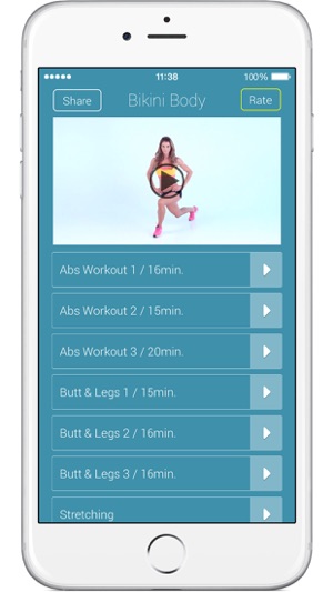 Bikini Body Lite – Bodyweight Exercises and Workouts for Abd(圖1)-速報App