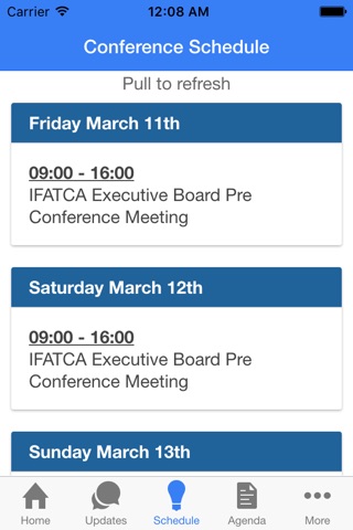 IFATCA ConferenceApp screenshot 3