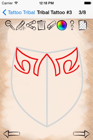 Easy to Draw Tattoo Collection screenshot 2