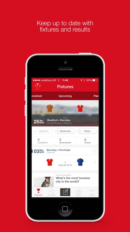 Fan App for Barnsley FC