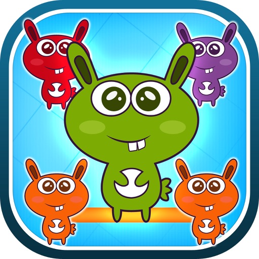 A Funny Bunny World Match - Cool Easter Game Connecting Puzzle FREE iOS App