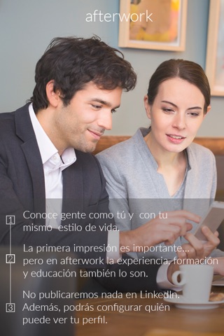 afterwork - conocer gente screenshot 2