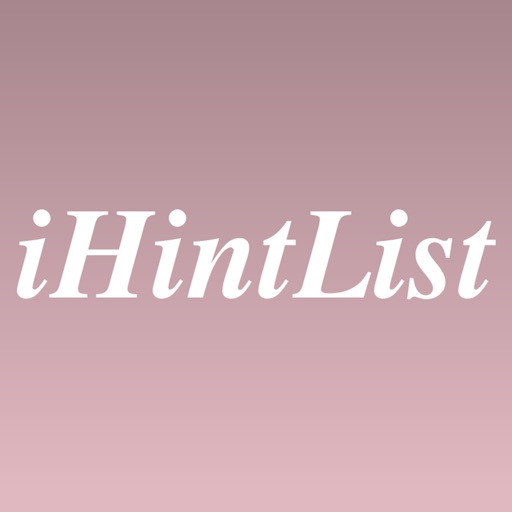 iHintList icon