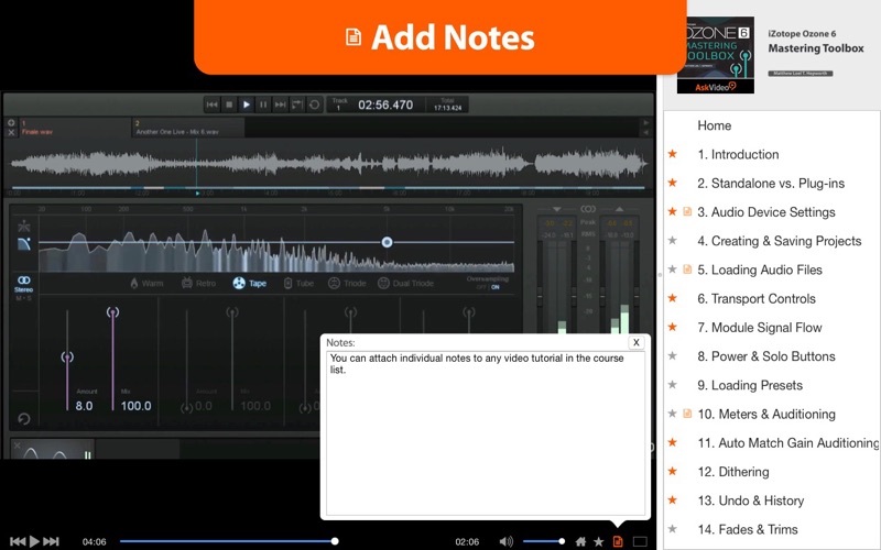 Mastering Toolbox for Ozone 6 thumbnail 4