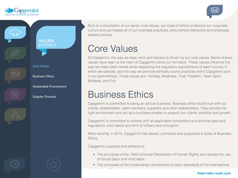 Capgemini Sustainability screenshot 2