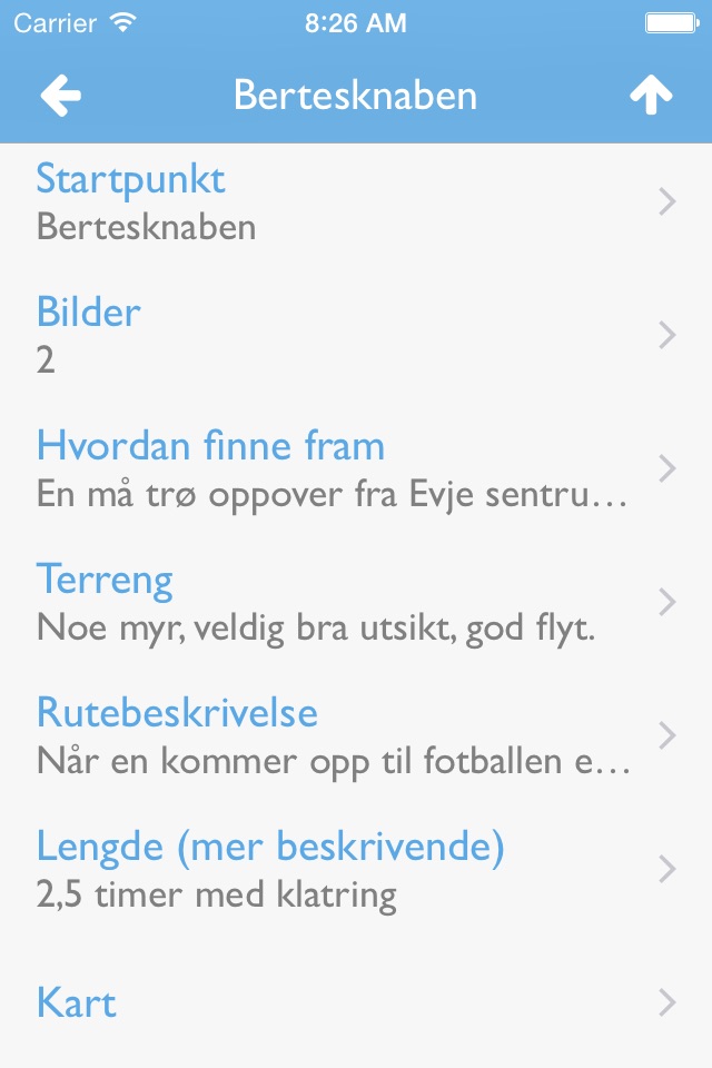 Stisykkelguiden screenshot 3