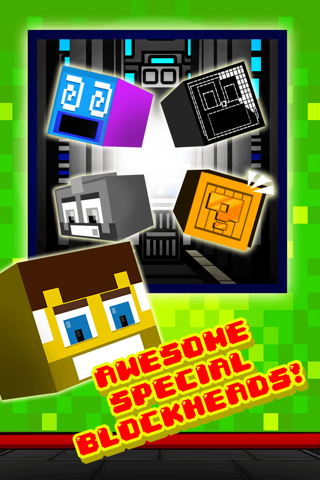 Funny Pixel Faces on Blocks Match 3 Puzzle Game screenshot 3