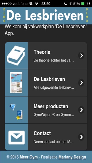 De Lesbrieven App