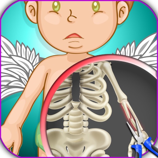 Kids X-ray Doctor – Treat crazy little patients in this bone surgery game for kids and give medical care. Icon