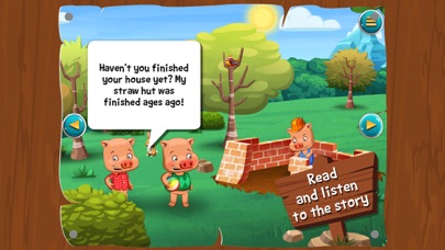 How to cancel & delete The Three Little Pigs - Search and find from iphone & ipad 2