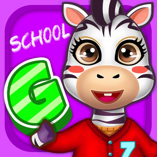 Little Animal School - Learn ABC & Maths! Kids Educational Games Icon